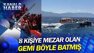 Kktcde Gemi Faciası Geminin Su Aldığı Anları Yolcular Kaydetti: İşte O Görüntüler
