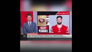 Ricky Pearsall released from hospital after being shot in robbery attempt #shorts