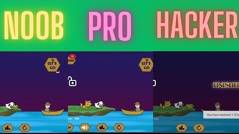 NOOB vs PRO vs HACKER - river iq