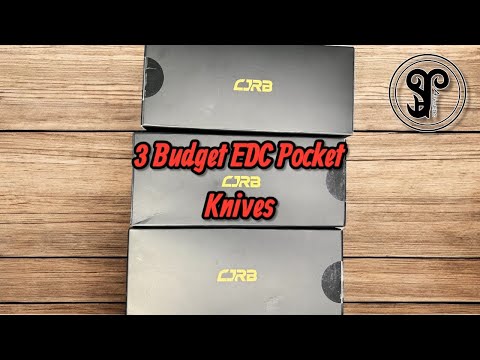 Unboxing 3 Budget Blades From CJRB