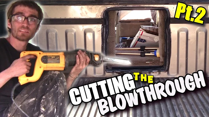 CUTTING Through THE CABIN w/ Accordion BOOT | 3:1 Ratio 4th Order Bandpass Subwoofer BOX BUILD