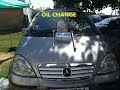 How to change oil on mercedes a class w168