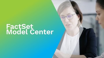 FactSet Model Center