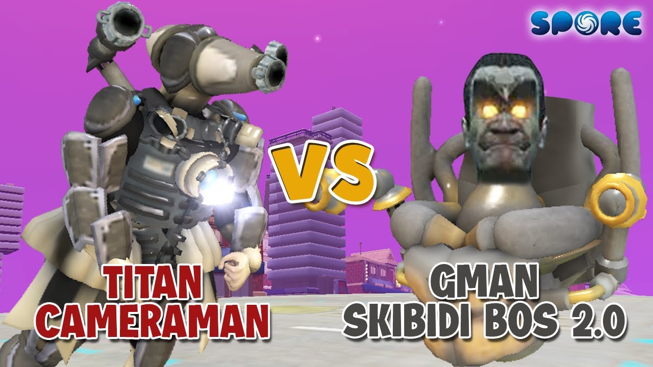 BOSS CAMERAMAN 2.0 VS BOSS G MAN 3.0! #skibiditoilet #skibidi #fyp #ti