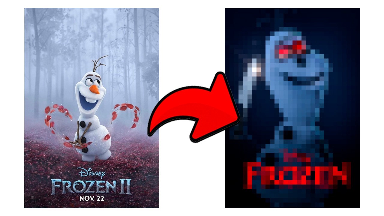 We Made Disney Movie Posters into Horror