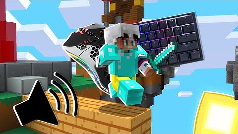 [480 FPS] Mouse & Keyboard Sounds V1 [Ranked Skywars]