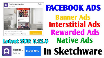Facebook Ads In Sketchware | Facebook All Ads In Sketchware | Sketchware Tutorial | Sketchware