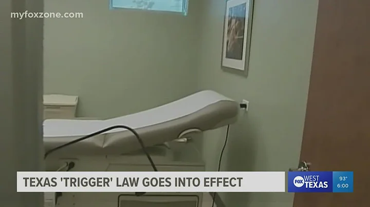 Abortion banned in Texas since 'Trigger law' went into effect, West Texans respond