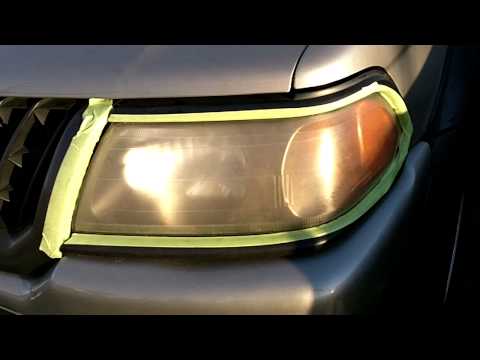Montero Headlight Lens Restoration Miami | Best Headlights Restoration
