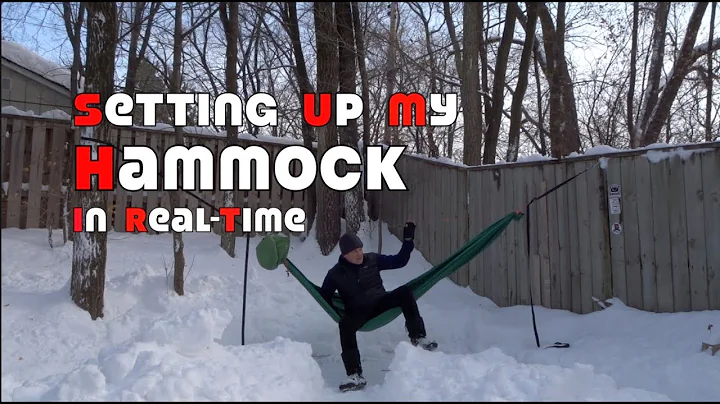 Setting up my Hammock in Real-Time