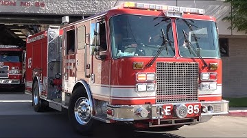 LAFD Engine 85 Responding