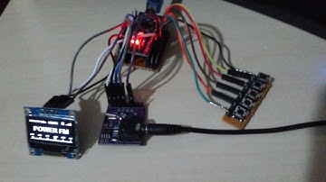 Oled ekran + Si4703 + Arduino Nano ile FM RADYO