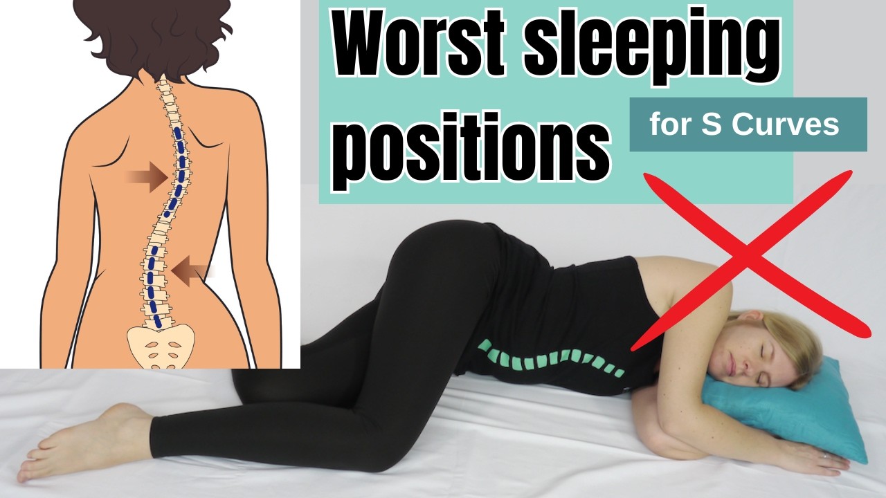 Don’t sleep like THIS with S Curve Scoliosis