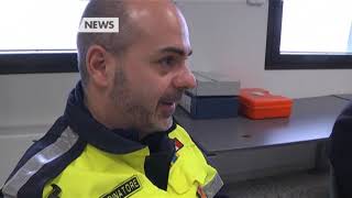 I Mezzi Della Protezione Civile Con La Nuova Colorazione