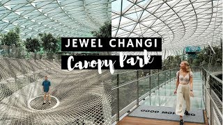 Jewel Changi Airport Canopy Park! First Preview: Sky Nets, Mazes, Slides