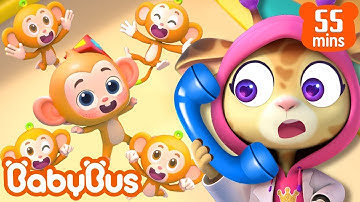 Neo và năm chú khỉ con không đi ngủ | Nhạc thiếu nhi vui nhộn | Yes! Neo | BabyBus