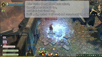 TOS 20161126 Auto Attack bug on skill