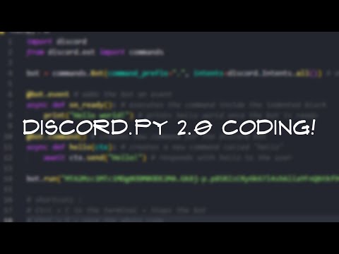 build your first discord bot with python