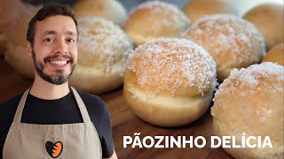 PÃOZINHO DELÍCIA: Receita fácil do pão típico da Bahia