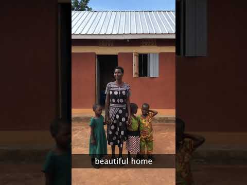 Annet Says Thank You for the Triplets' New Home - Compassion International