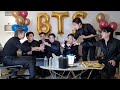 مترجم للعربية بث بانقتان على الفي لايف بعنوان بوراهي بعد حفل القرامي BTS Live On VLive Grammy 2022 