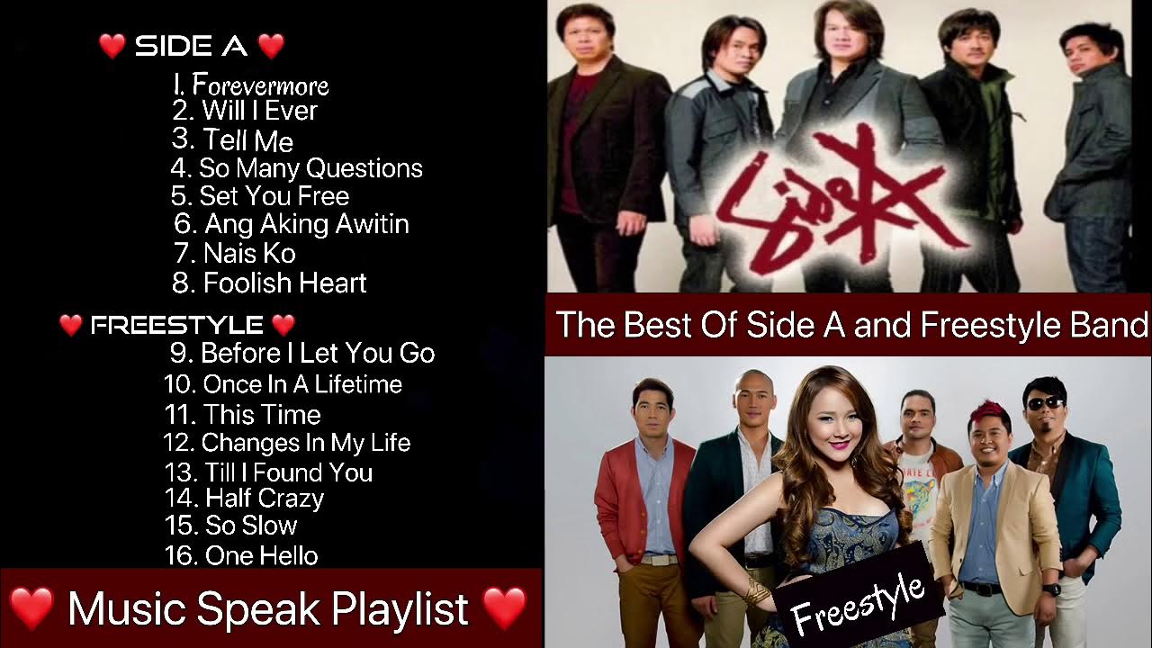 The Best of Side A and Freestyle Band YouTube