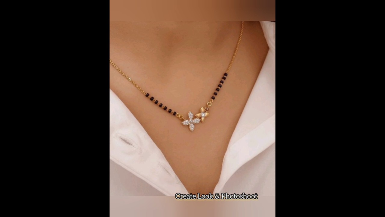 Mangalsutra Design | Office Wear Mangalsutra | Gold Mangalsutra Fancy Design 