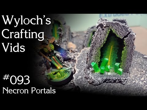 How to Make Necron Portal Objective Markers for Warhammer 40k