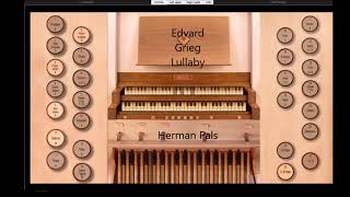 Edvard Grieg Lullaby (Haupwerk Oloron, Giubiasco, SEMCavaille Coll)