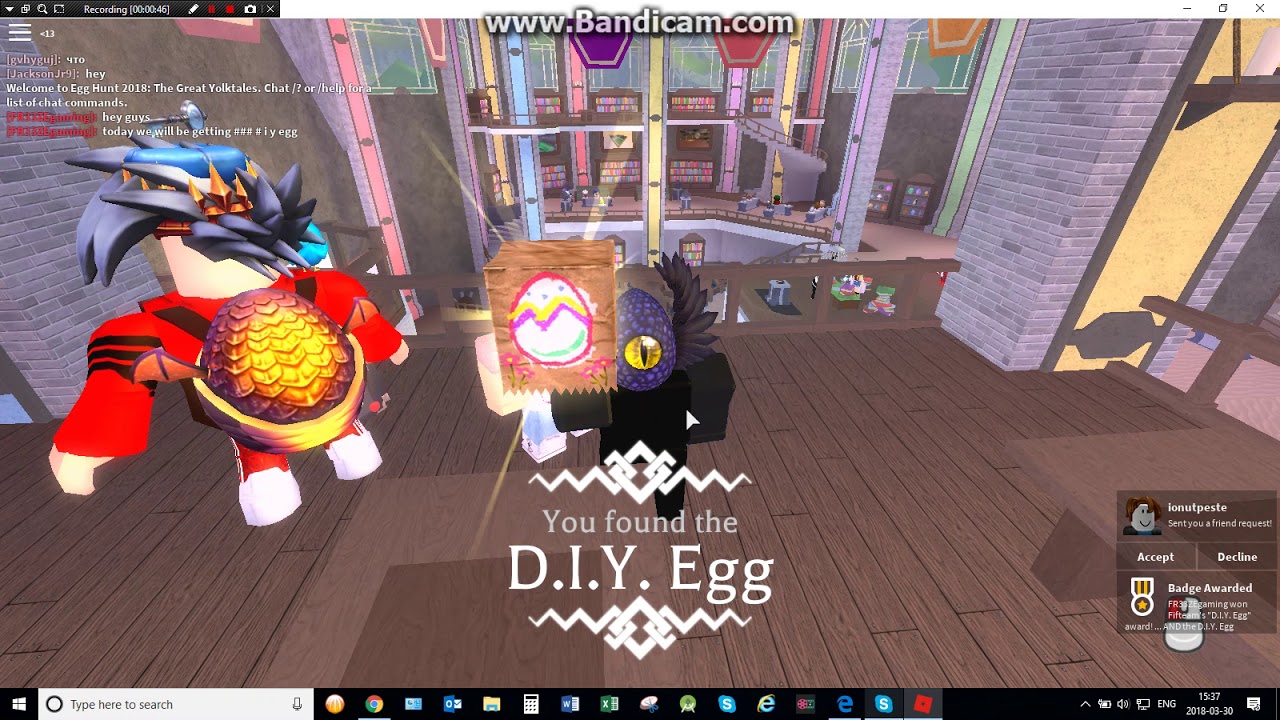 Getting The Diy Egg Roblox Egg Hunt 2018 Youtube - roblox egg hunt 2018 diy egg