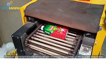 12X12 SHRINK TUNNEL FOR FULL BODY SHRINK WRAPPING LABELING