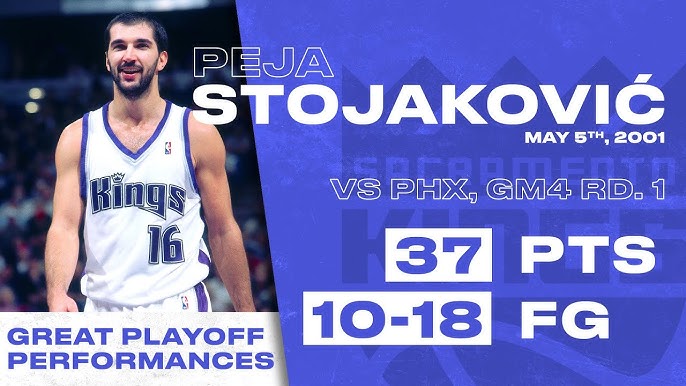 November 14th 2006 Peja Stojakovic made history: score the first 20 points  of his team, nice basketball at 1 vs 5 – From DownTown