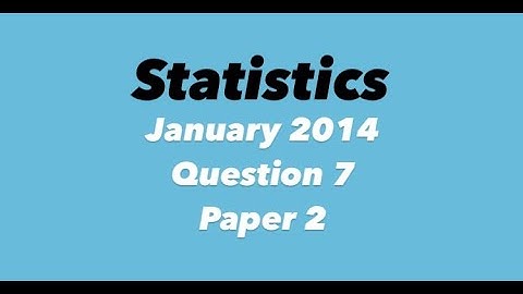 CXC (CSEC) Math Paper 2 | January 2014  Question 7