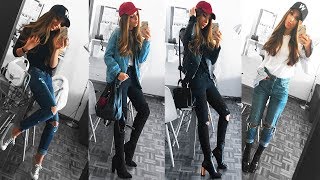 OUTFITS CASUALES CON GORRAS ¿COMO combinar GORRAS' - YouTube