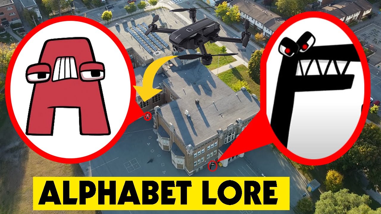 I FOUND ALPHABET LORE AND BABY ALPHABET LORE IN REAL LIFE!! *EVIL F VS BABY  F* 