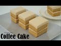 Coffee sponge cake that melts in your mouth recipe  relaxing sound