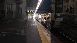 回送列車で岡山駅を発車する211系電車