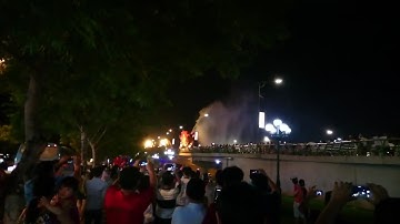 CẦU RỒNG ĐÀ NẴNG CẬN CẢNH PHUN LỬA PHUN NƯỚC