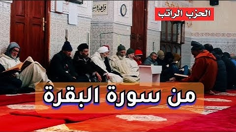 سورة البقرة الحزب الراتب بالمسجد