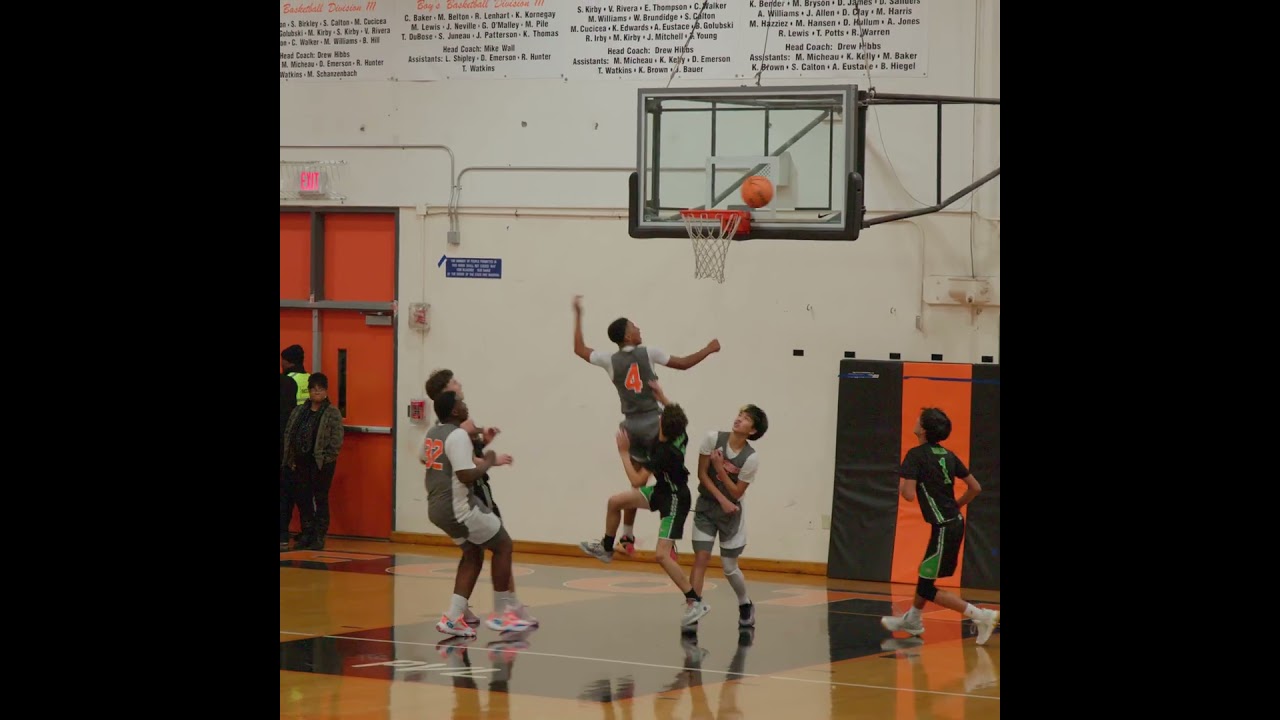 Slow Motion 8K Clips from the JV Eagles vs Mustangs game on 12-2-25 #basketball #basketballgame #nba