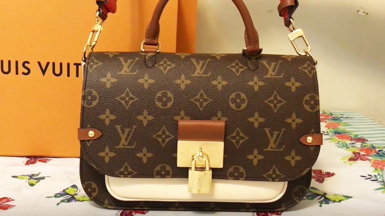 Louis Vuitton, Bags, Louis Vuitton Monogram Vaugirard Creme Shoulder  Strap Crossbody Bag