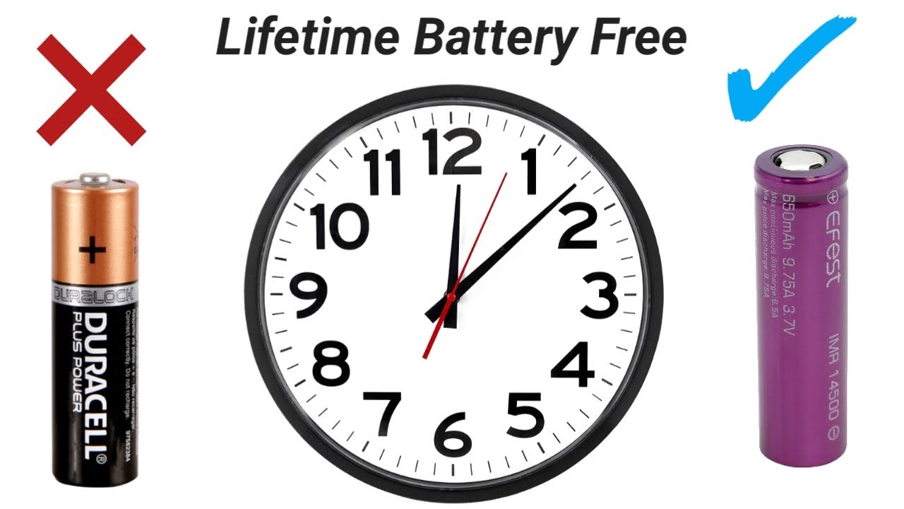 To make battery. 392 Battery Clock.