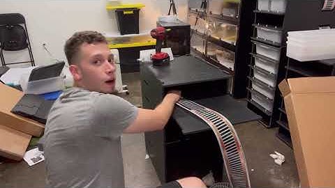 VE-6 Rack system set up (ReptileBasics)