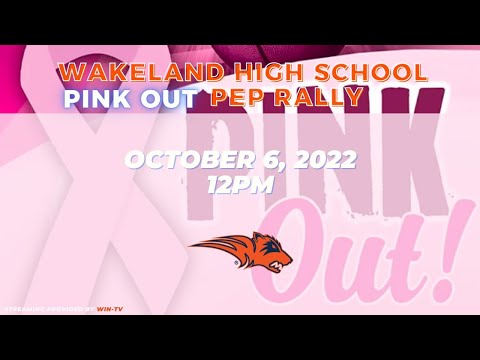Wakeland High School Pink Out Pep Rally