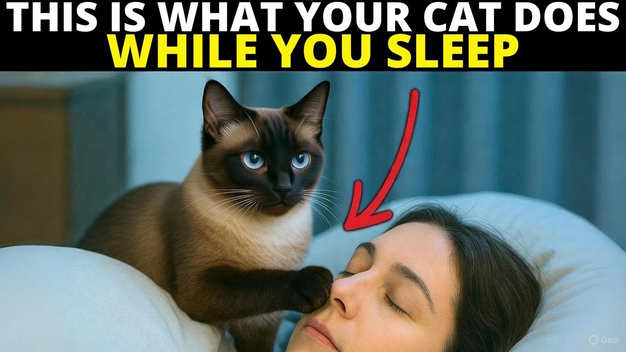 The One Strange Thing Your Cat Does Every Night While You Sleep (And It’s About You)
