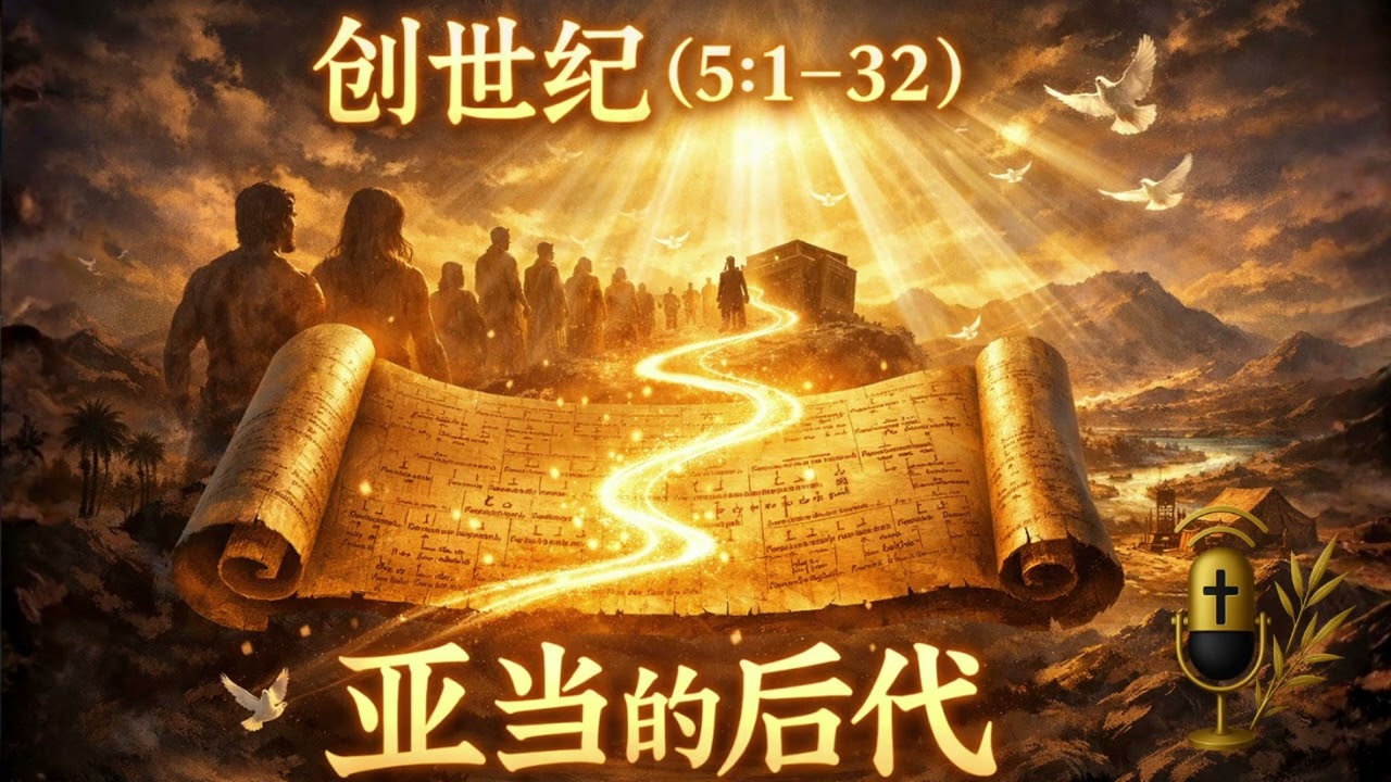 创世纪 (5:1–32) | 亚当的后代 | 圣经之歌 #8 | Adam’s Descendants