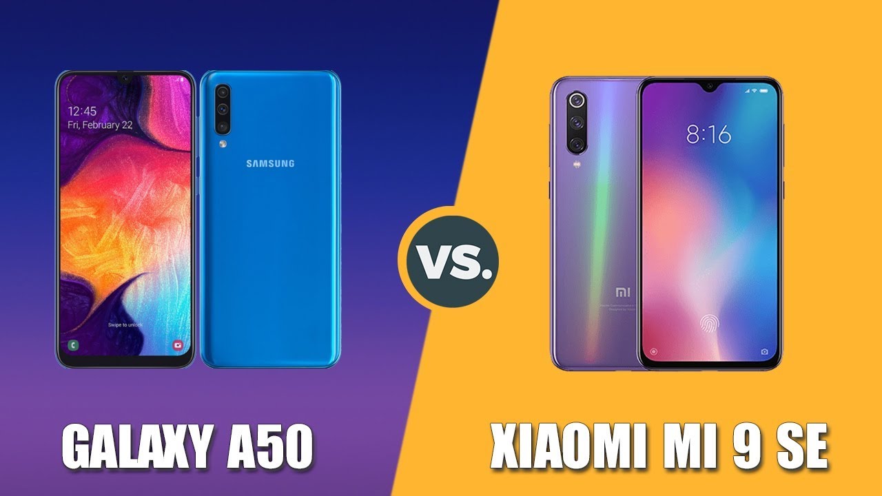 Samsung Galaxy A50 Vs Xiaomi