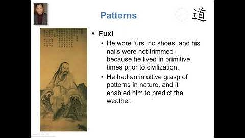 Fuxi And Patterns, A Tao Talk With Derek Lin