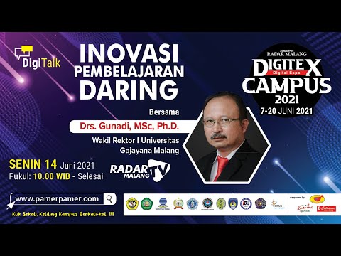 Digitalk : inovasi Pembelajaran Daring ala UNIGA Malang