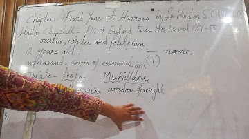 First Year at Harrow Chapter 2